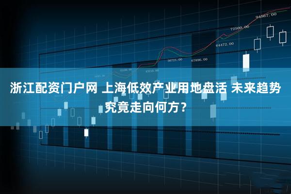浙江配资门户网 上海低效产业用地盘活 未来趋势究竟走向何方？